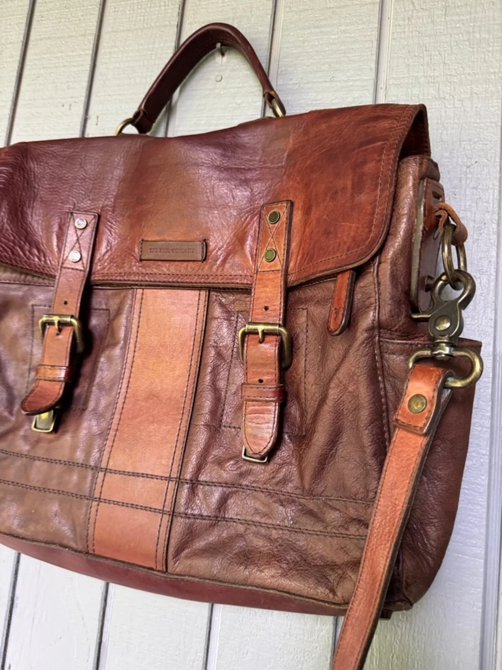 Frye Messenger Leather Bag